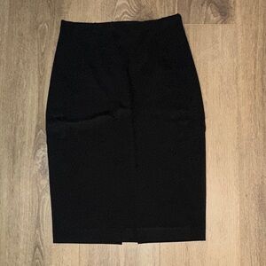 Express Elegant Black Pencil Skirt